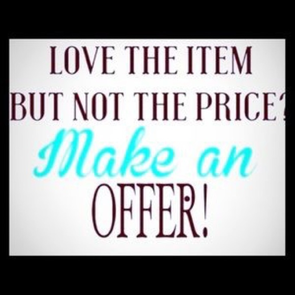 Always open to offers